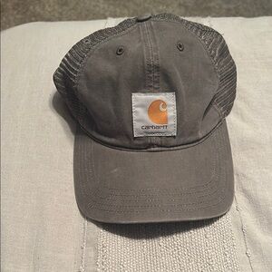 Carhartt Charcoal Gray Mesh Baseball Cap adjustable women’s